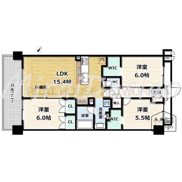 クラッシィハウス京都六地蔵ブライトタワー