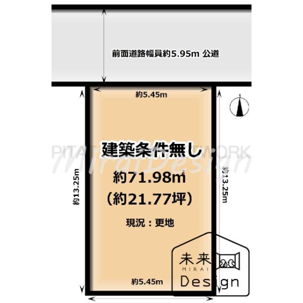 京都府城陽市平川長筬