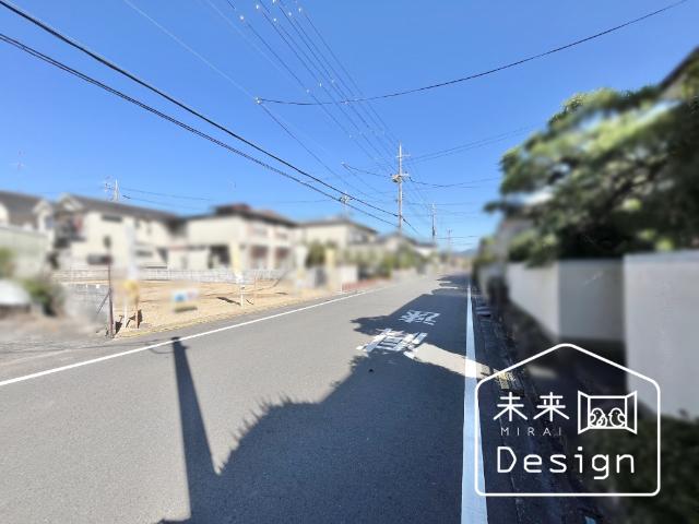 宇治市広野町新成田　B号地　建築条件無し　売土地 土地画像