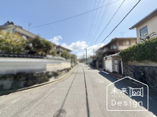宇治市南陵町3丁目　建築条件無し　売土地 土地画像