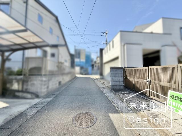 宇治市宇治米阪　建築条件無し　売土地 土地画像