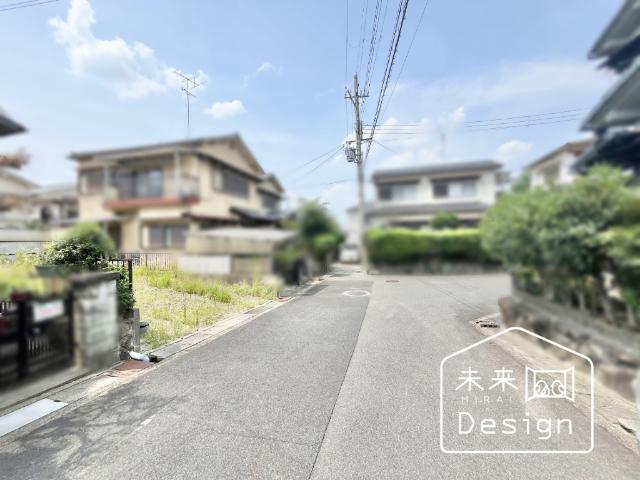 京田辺市大住大欠　建築条件無し　売土地 土地画像