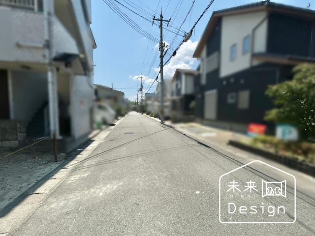城陽市富野西垣内　建築条件無し　売土地 土地画像