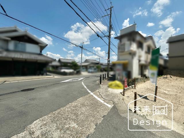城陽市富野西垣内　建築条件無し　売土地 土地画像