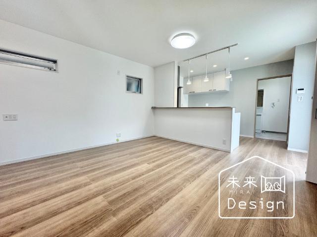 宇治市広野町大開　新築戸建住宅 リビング