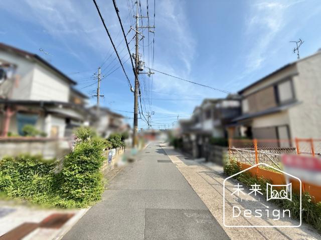 宇治市伊勢田町新中ノ荒　建築条件無し　売土地 土地画像