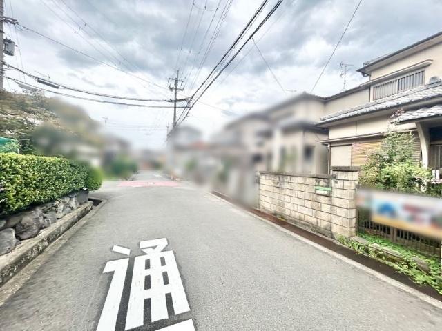 城陽市富野南清水　建築条件無し　売土地 土地画像