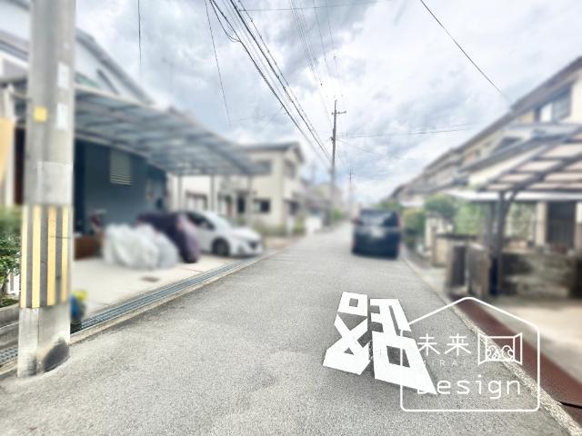 城陽市富野南清水　建築条件無し　売土地 土地画像