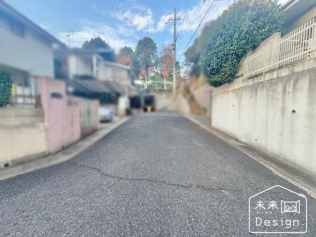 宇治市莵道東隼上り　建築条件無し　売土地 土地画像