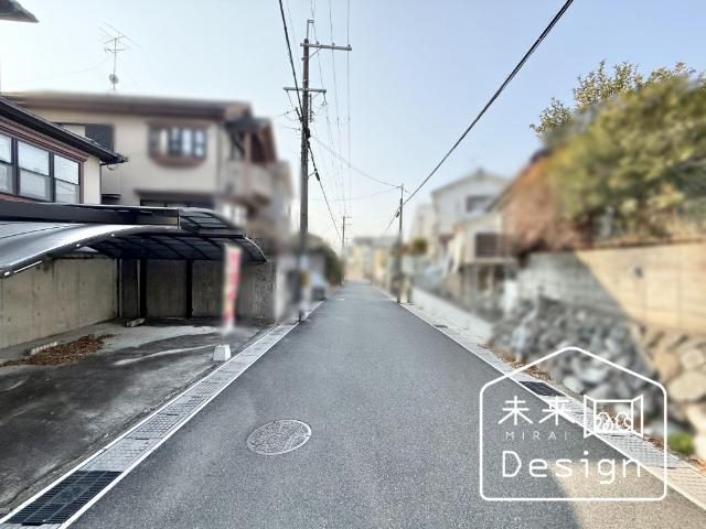 宇治市木幡御蔵山　建築条件無し　売土地 土地画像