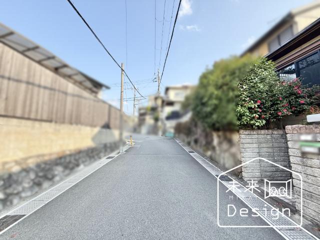宇治市木幡御蔵山　建築条件無し　売土地 土地画像