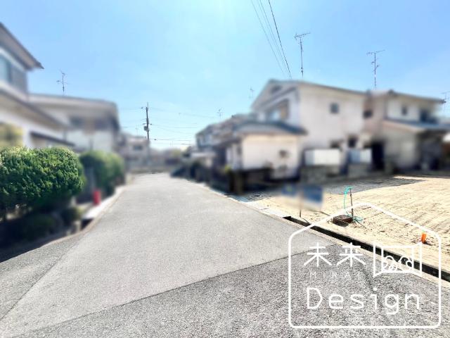 城陽市富野堀口　建築条件無し　売土地 土地画像