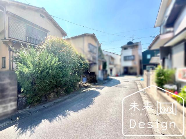 城陽市富野西垣内　建築条件無し　売土地 土地画像