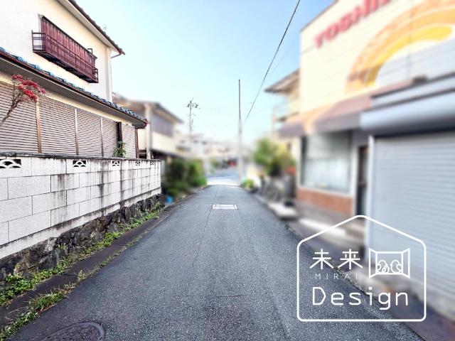宇治市木幡檜尾　建築条件無し　売土地 土地画像