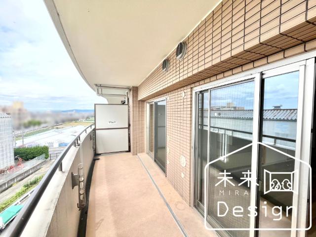 朝日プラザ宇治 バルコニー