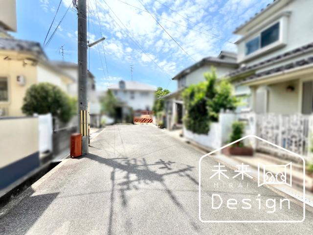 城陽市寺田北山田　建築条件無し　売土地 土地画像