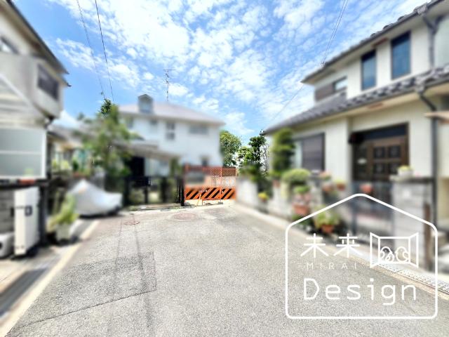 城陽市寺田北山田　建築条件無し　売土地 土地画像