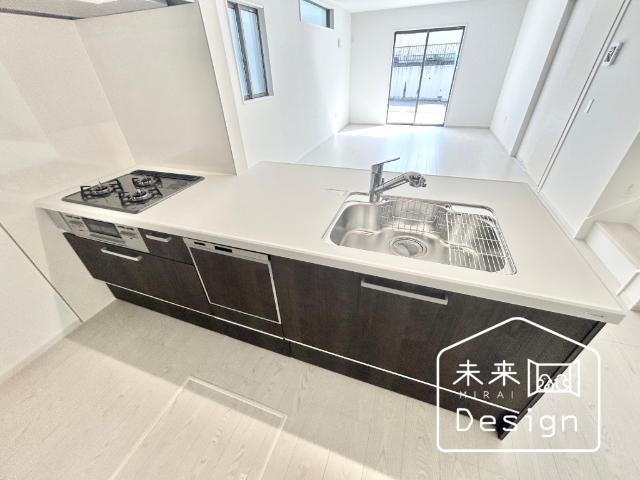 宇治市宇治大谷　2号棟　新築戸建住宅 キッチン