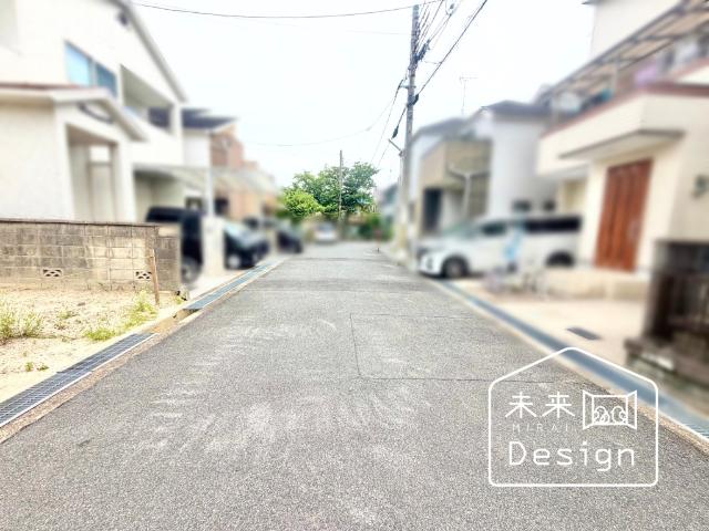 城陽市平川広田　建築条件無し　売土地 土地画像