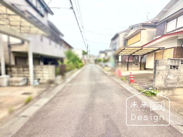 城陽市寺田水度坂　建築条件無し　売土地 土地画像