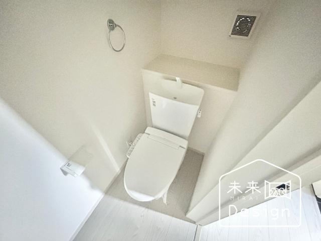 宇治市小倉町蓮池　新築戸建住宅 トイレ