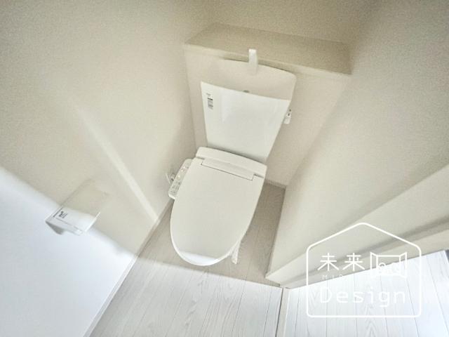宇治市小倉町蓮池　新築戸建住宅 トイレ