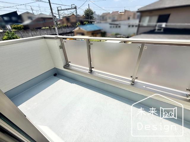 宇治市羽拍子町　4号地　新築戸建住宅 バルコニー