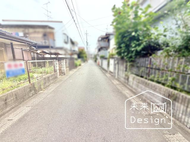城陽市寺田樋尻　建築条件無し　売土地 土地画像