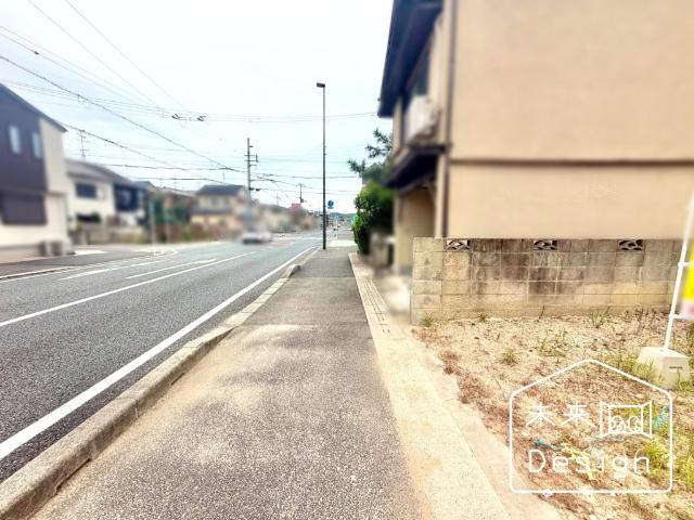 城陽市寺田尺後　建築条件無し　売土地 土地画像