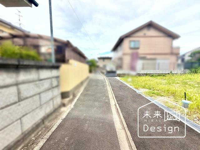 城陽市富野西垣内　2号地　建築条件無し　売土地 土地画像