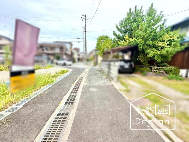 城陽市富野西垣内　3号地　建築条件無し　売土地 土地画像