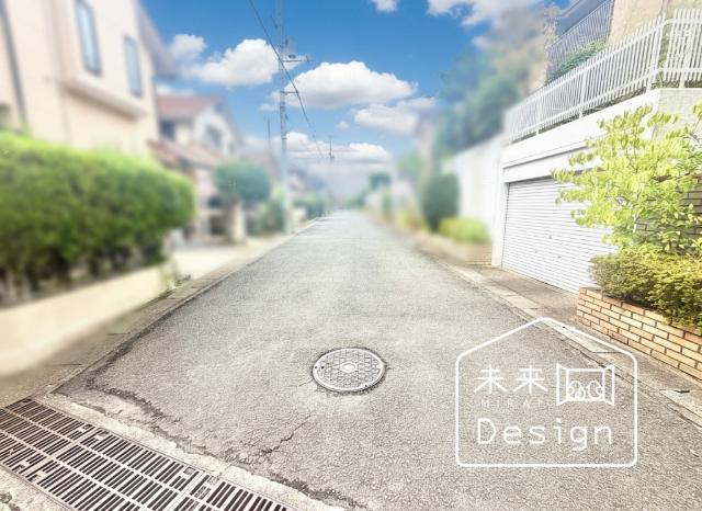 宇治市羽戸山3丁目　建築条件無し　売土地 土地画像