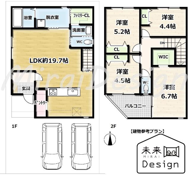 京田辺市東古森　D号地　建築条件付き　売土地 土地画像