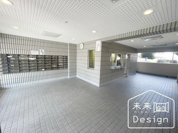 ライオンズマンション宇治 エントランス