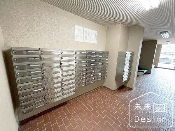 ローズコーポ石清水　西棟 エントランス