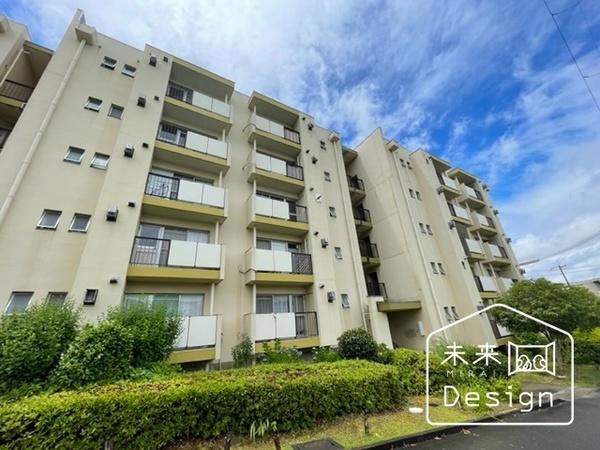 男山第4住宅316号棟　中古マンション 外観
