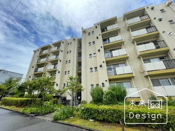 男山第4住宅316号棟　中古マンション 外観