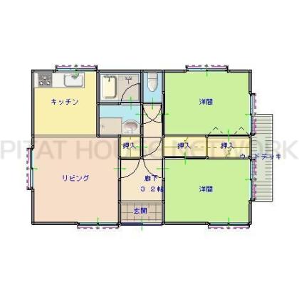  間取り図写真