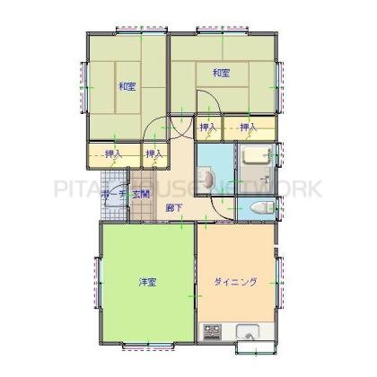  間取り図写真