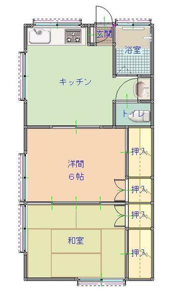  間取り図写真