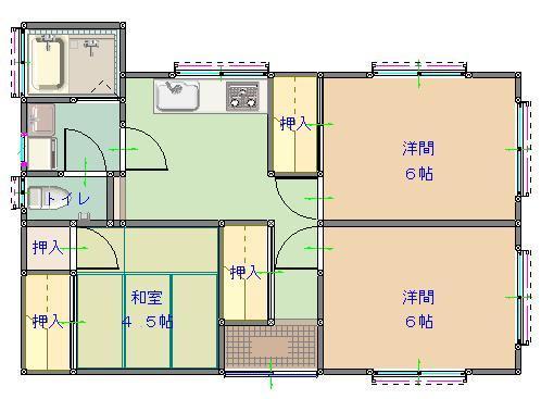  間取り図写真