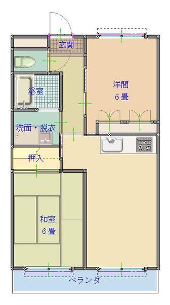  間取り図写真