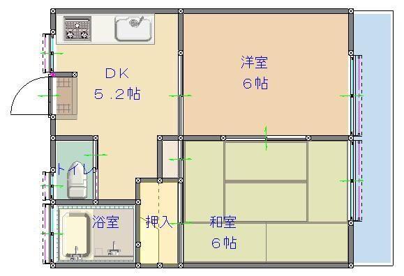  間取り図写真