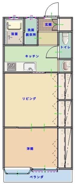  間取り図写真