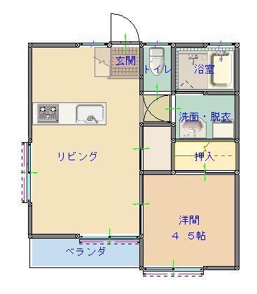  間取り図写真