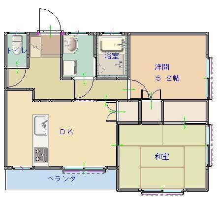  間取り図写真