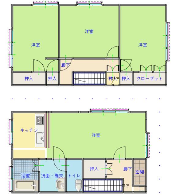  間取り図写真