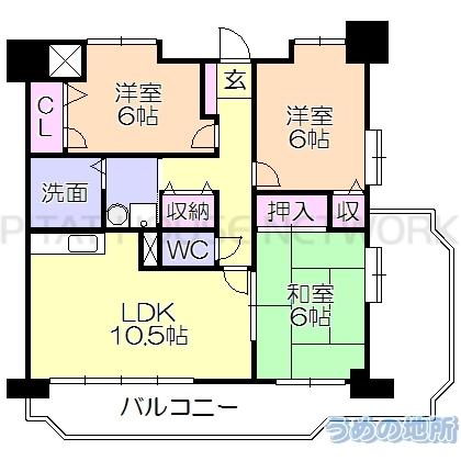 間取図(平面図)