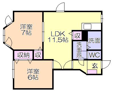 間取図(平面図)