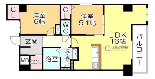 間取図(平面図)